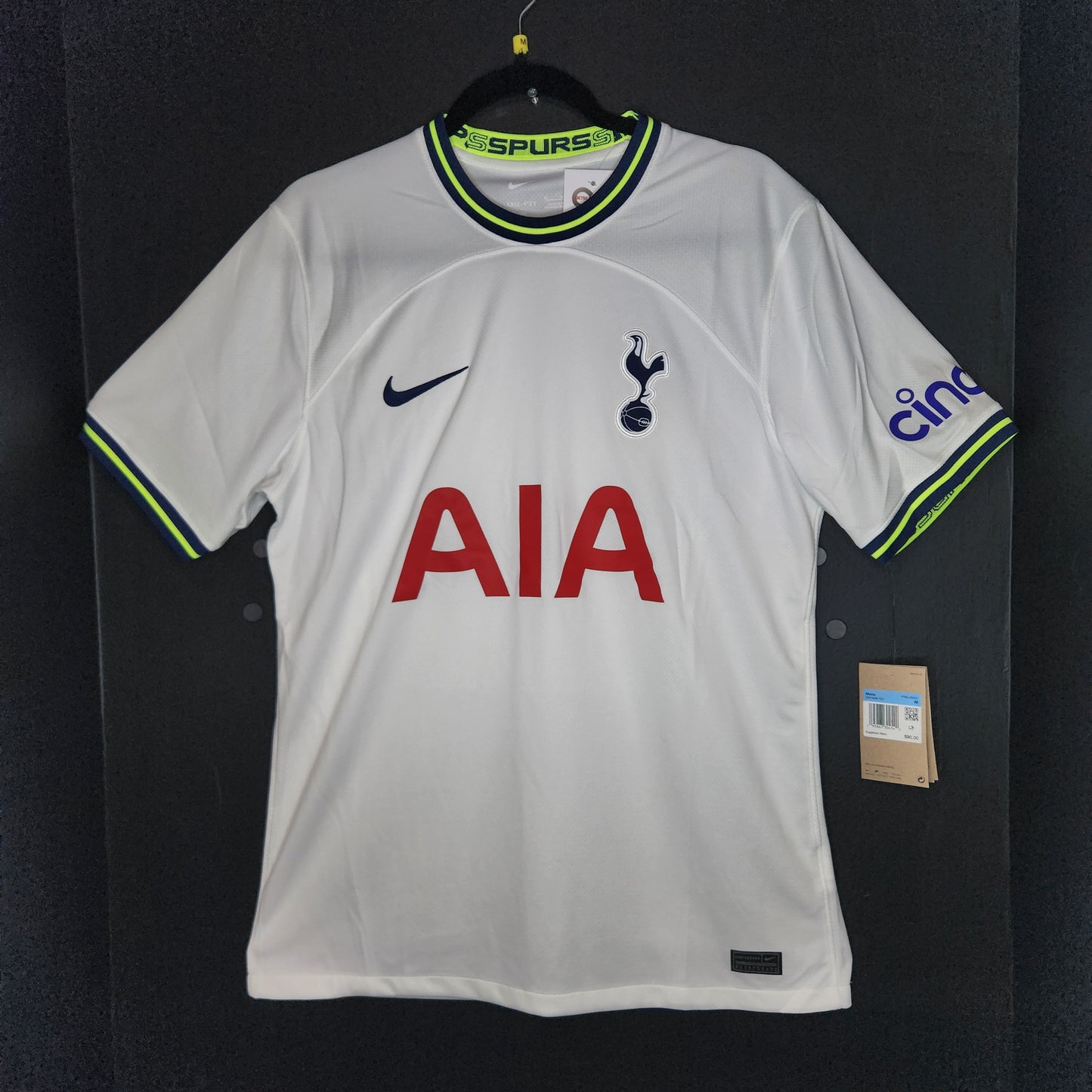 2022-23 Tottenham Hotspur F.C. Home Jersey / Medium / New