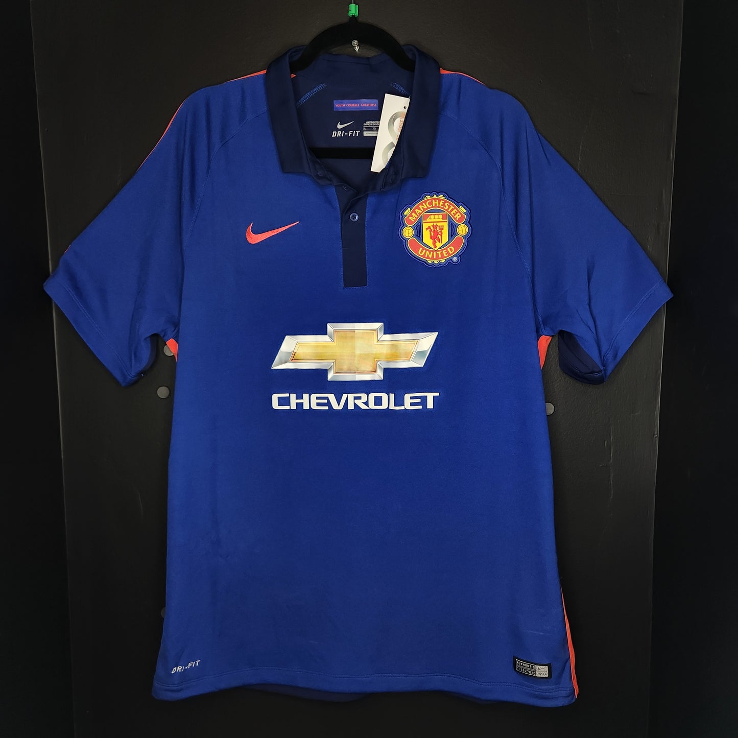 2014-15 Manchester United Third Jersey / X-Large / Excellent