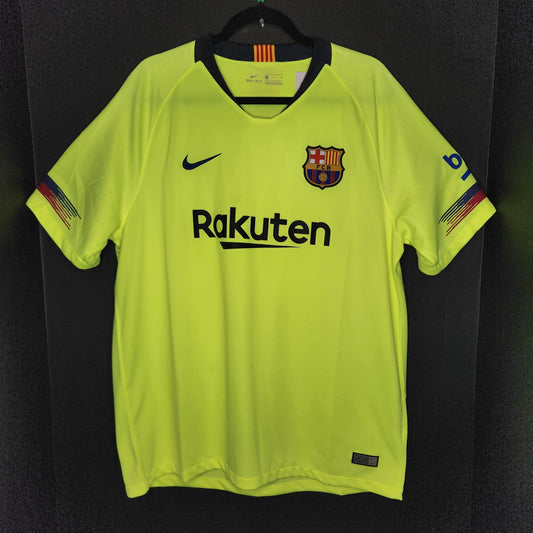 2018-19 F.C. Barcelona Away Jersey / X-Large / Excellent