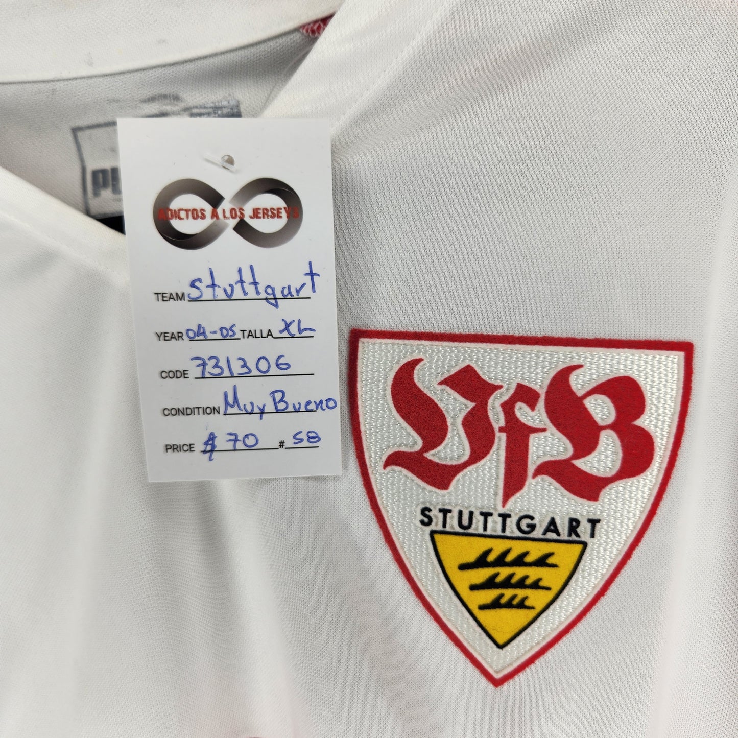 2004-05 VfB Stuttgart Home Jersey / X-Large / Good