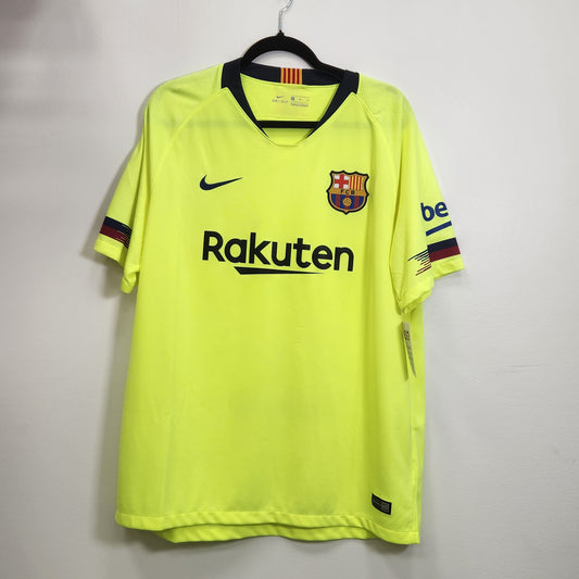 2018-19 FC Barcelona Away Jersey / X-Large / 10/10