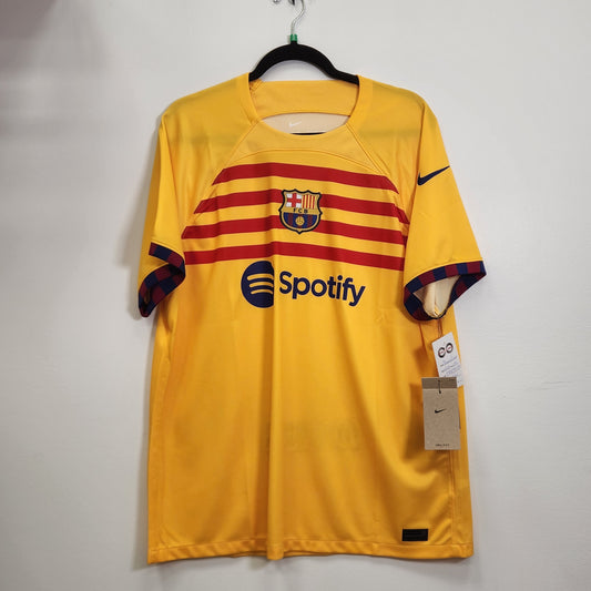 2023-24 FC Barcelona Fourth Jersey / X-Large / New