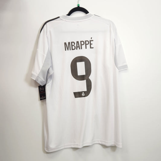2025-26 Real Madrid Mbappe 9 Home Jersey / X-Large / New