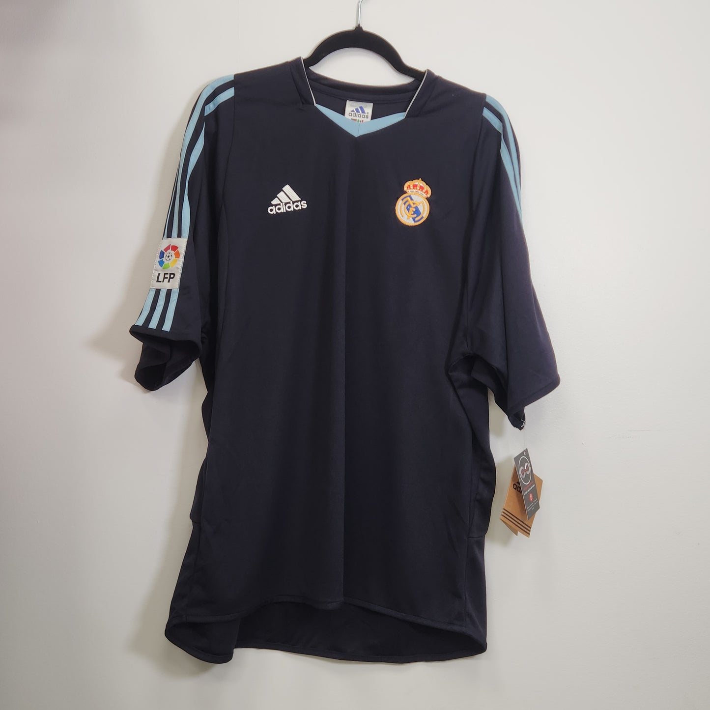 2003 Real Madrid Zidane 5 Away Jersey / X-Large / New
