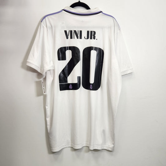 2023-24 Real Madrid Vini Jr. 20 Home Jersey / X-Large / New