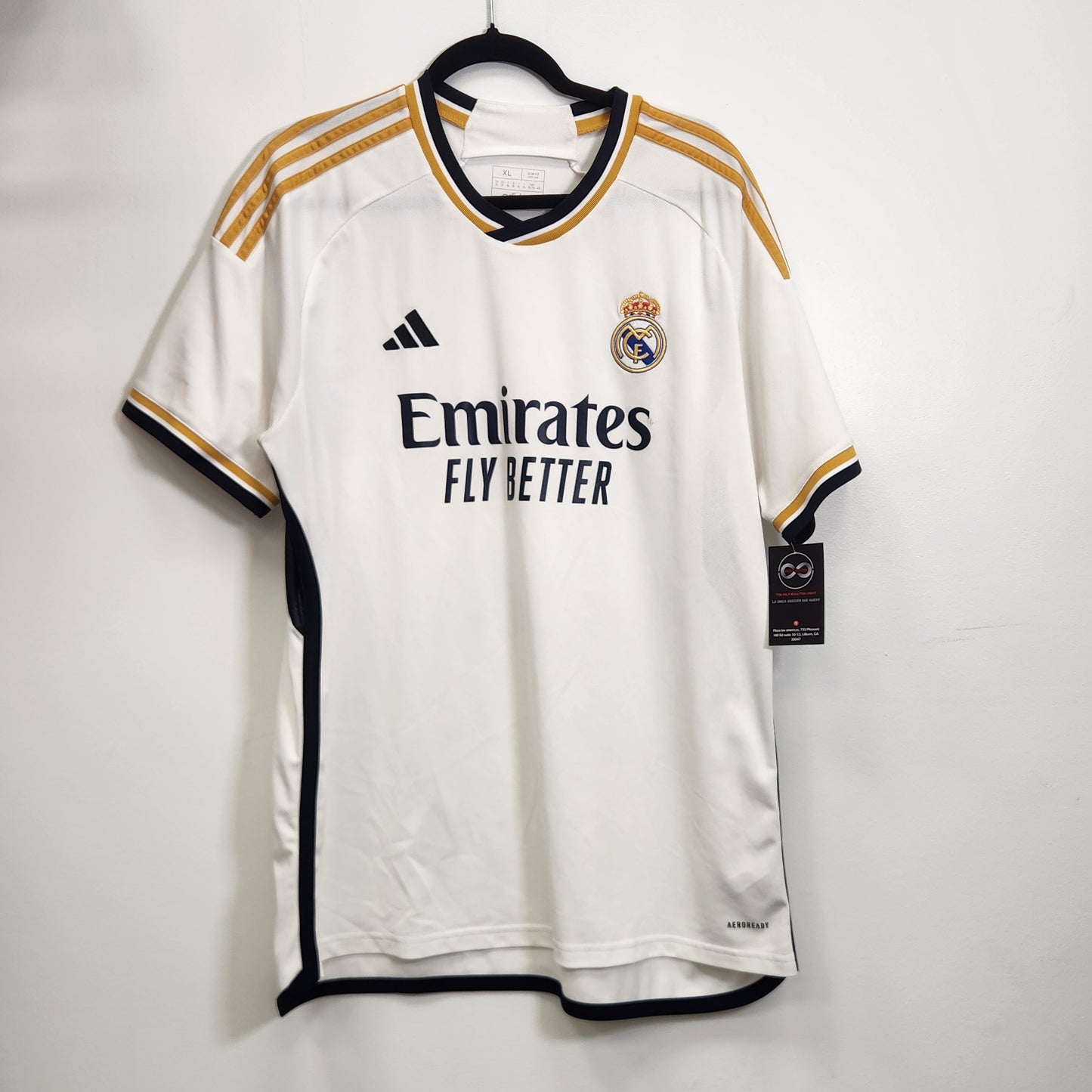 2023-24 Real Madrid Bellingham 5 Home Jersey / X-Large / 10/10