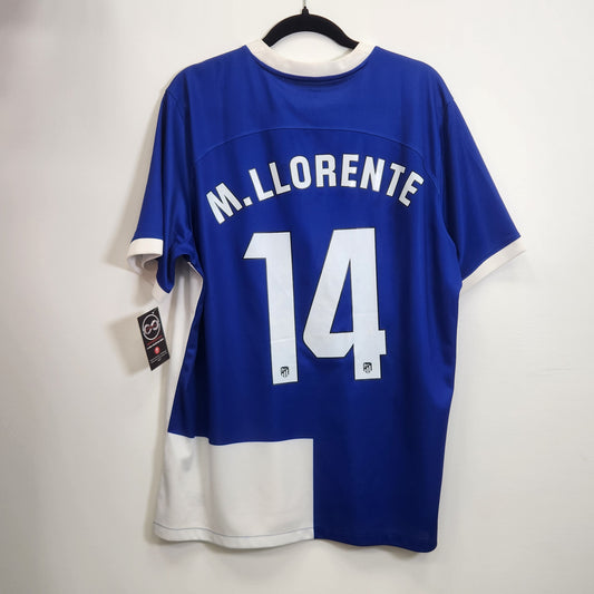 2023-24 Atlético Madrid M.Llorente 14 Away jersey / X-Large / 9/10
