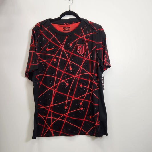 2025-26 Atlético Madrid Pre-Match Jersey / X-Large / New