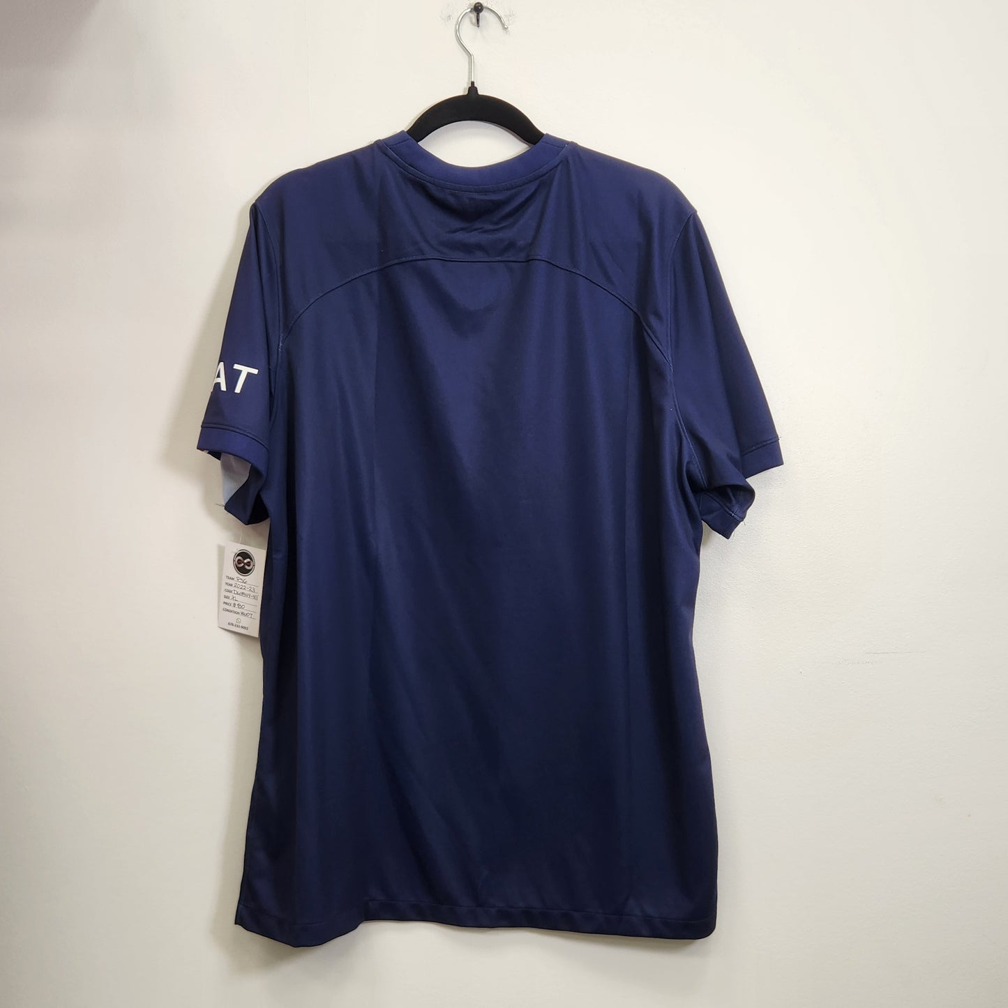 2022-23 Paris Saint-Germain Home Jersey / X-Large / New