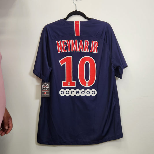 2018-19 Paris Saint-Germain Neymar Jr. 10 Home Jersey / X-Large / 10/10