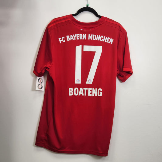 2019-20 Bayern München Boateng 17 Home Jersey / X-Large / New