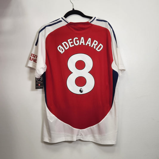 2024-25 Arsenal FC Odegaard 8 Home Jersey / X-Large / 10/10