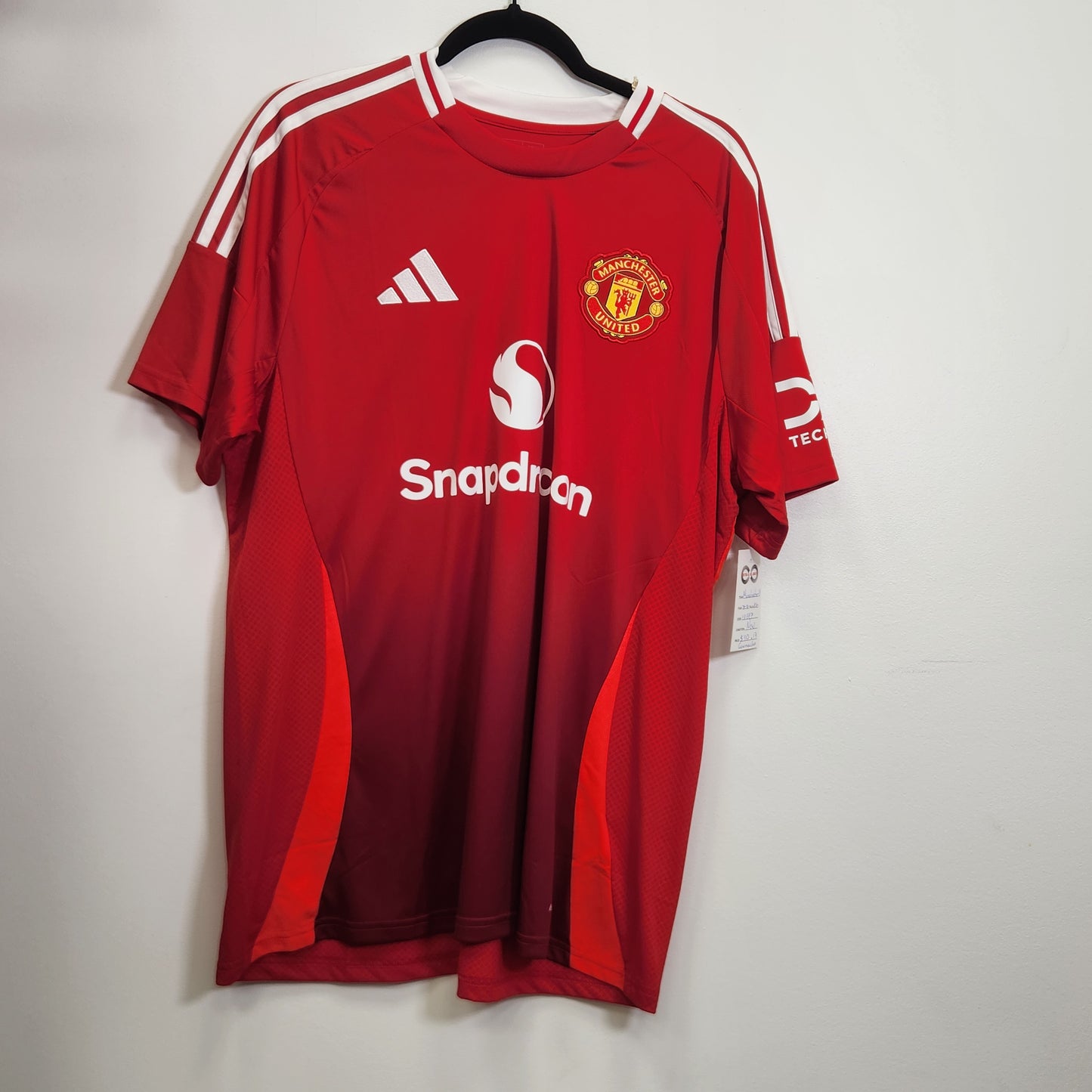 2024-25 Manchester United Garnacho 17 Home Jersey / X-Large / New