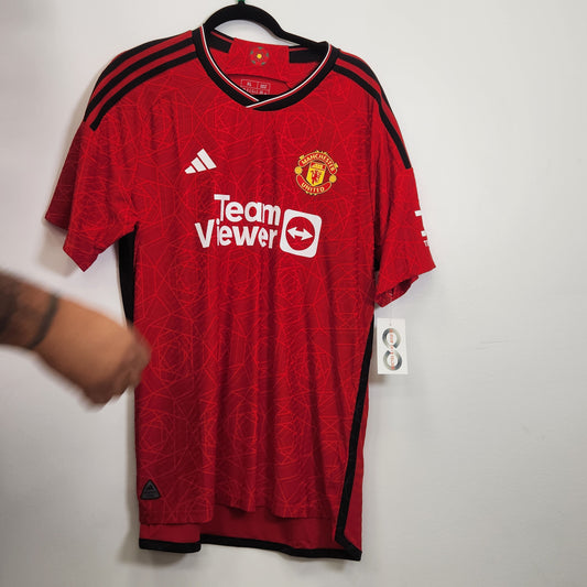 2023-24 Manchester United Player Version Home Jersey / X-Large / New