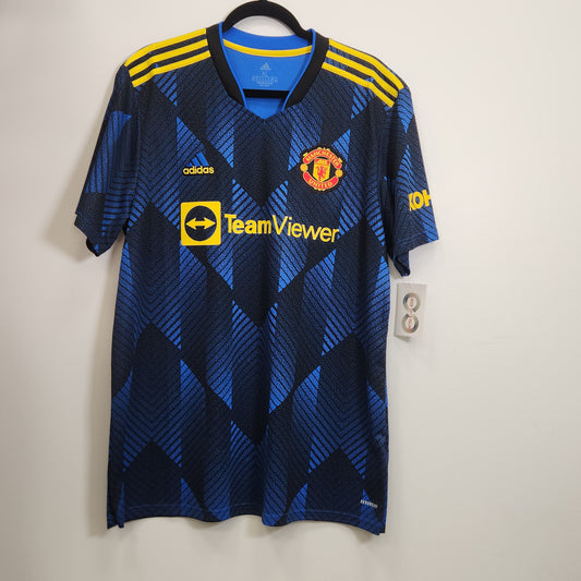 2021-22 Manchester United Away Jersey / X-Large / New