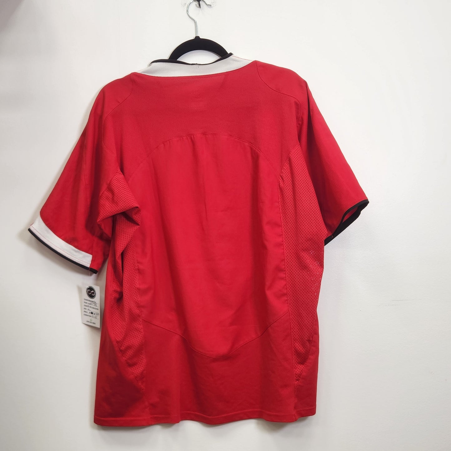2004-05 Manchester United Home Jersey / X-Large / 9/10