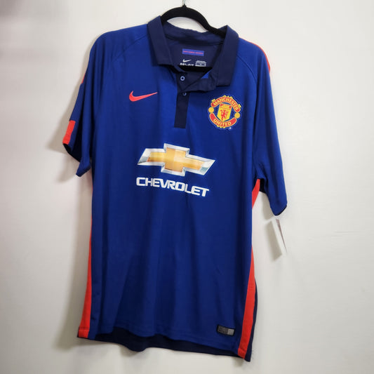2014-15 Manchester United Away Jersey / X-Large / 10/10