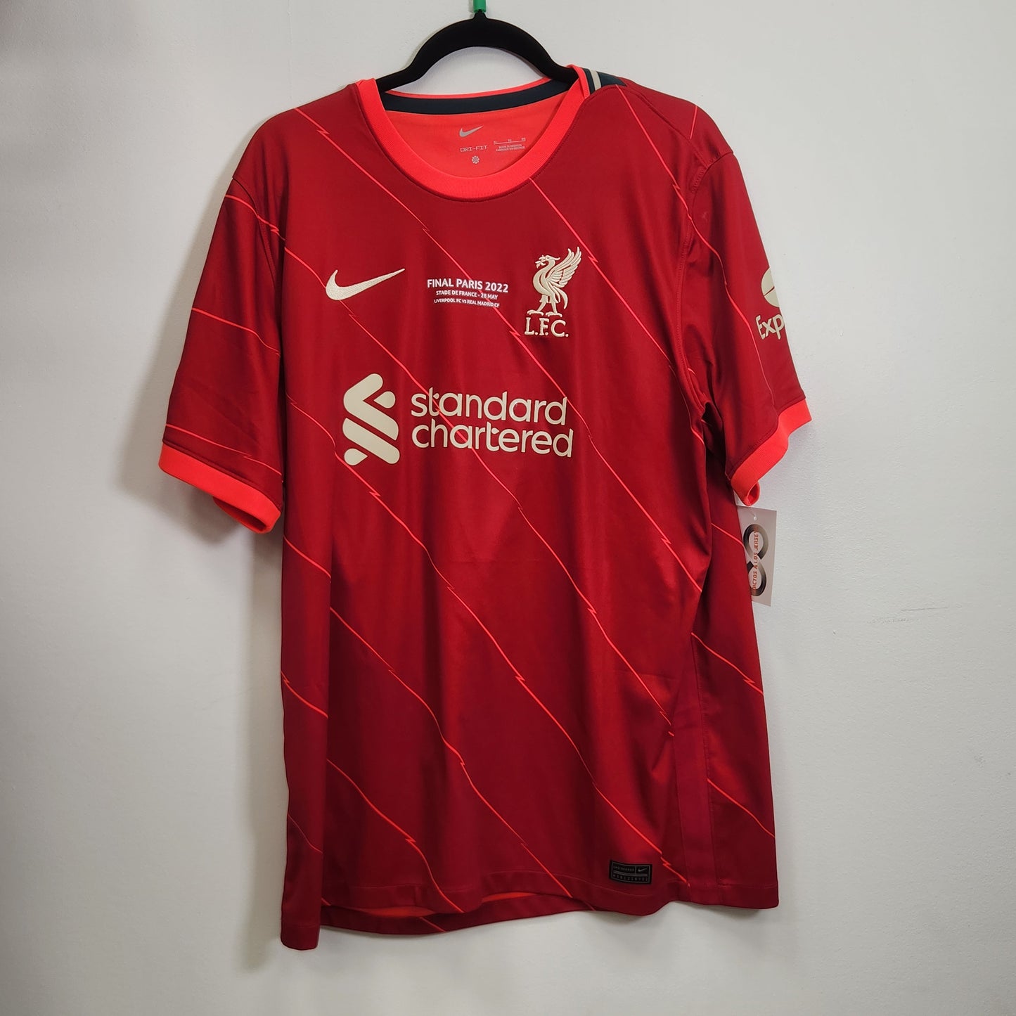 2021-22 Liverpool FC Luis Diaz 23 Home Jersey / X-Large / New