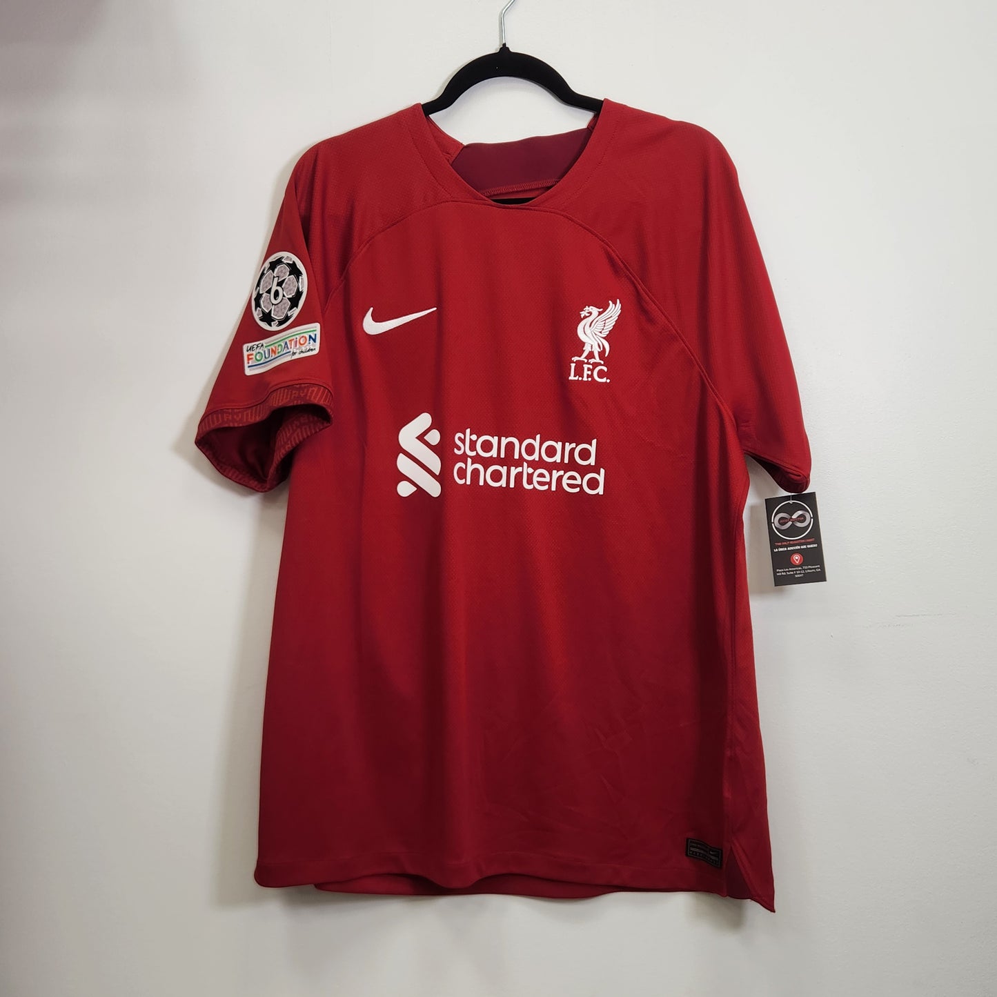 2022-23 Liverpool FC M.Salah 11 Home Jersey / X-Large / 10/10