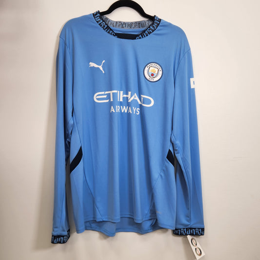 2022-23 Manchester City Home Jersey / X-Large / New