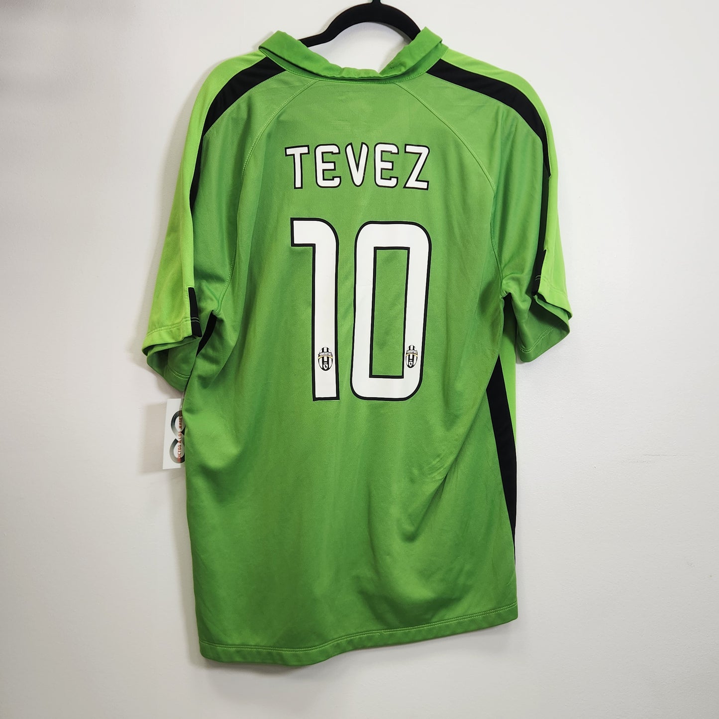 2014-15 Juventus FC Tevez 10 Away Jersey / X-Large / 9/10