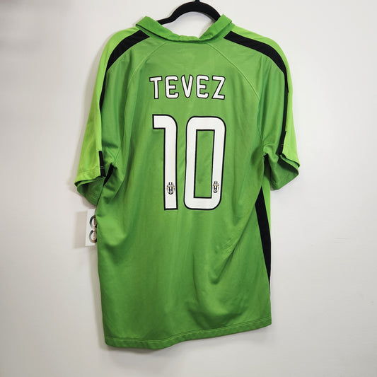 2014-15 Juventus FC Tevez 10 Away Jersey / X-Large / 9/10