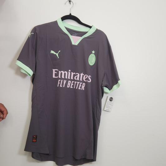 2024-25 AC Milan Third Jersey / X-Large / 9/10