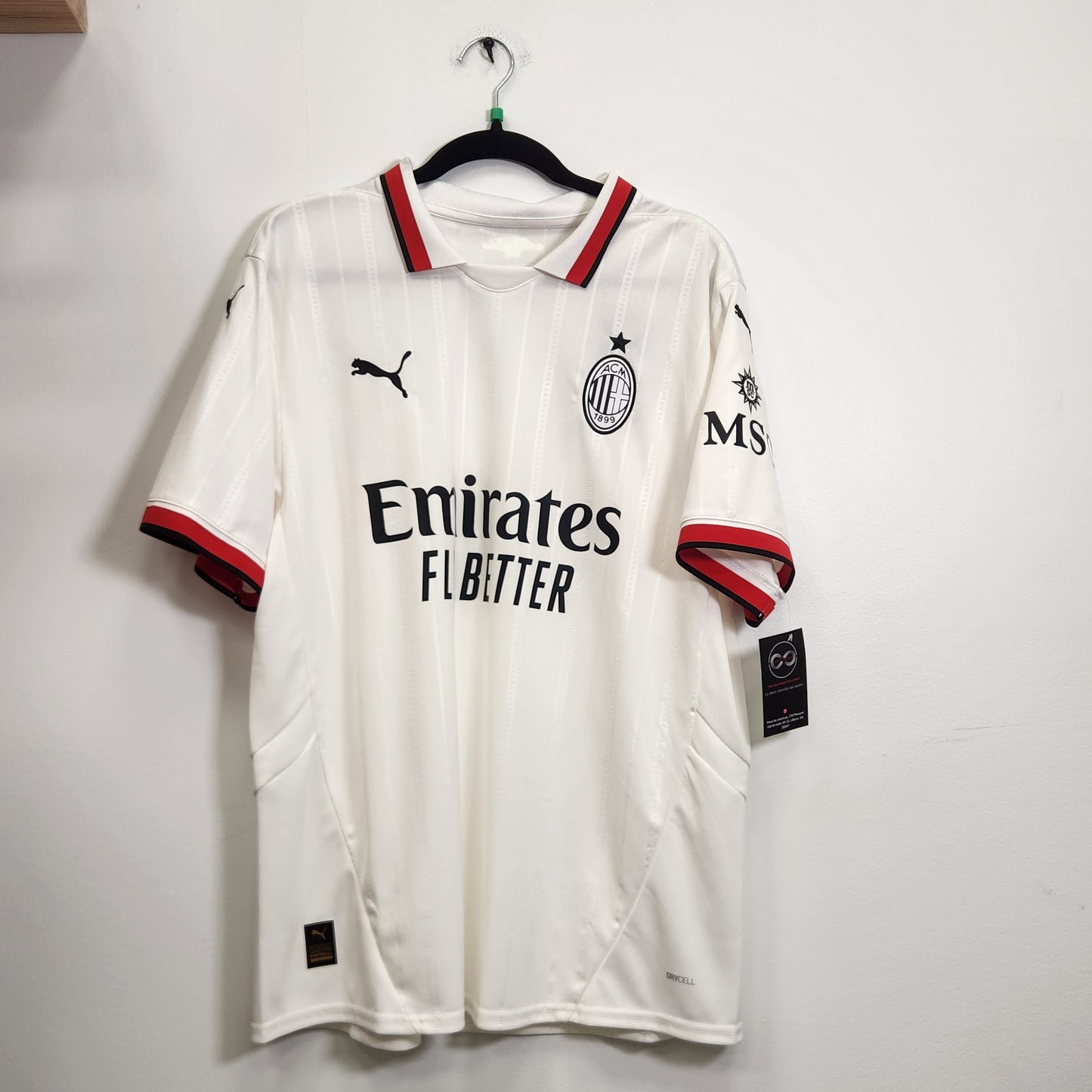 2024-25 AC Milan Away Jersey / X-Large / New