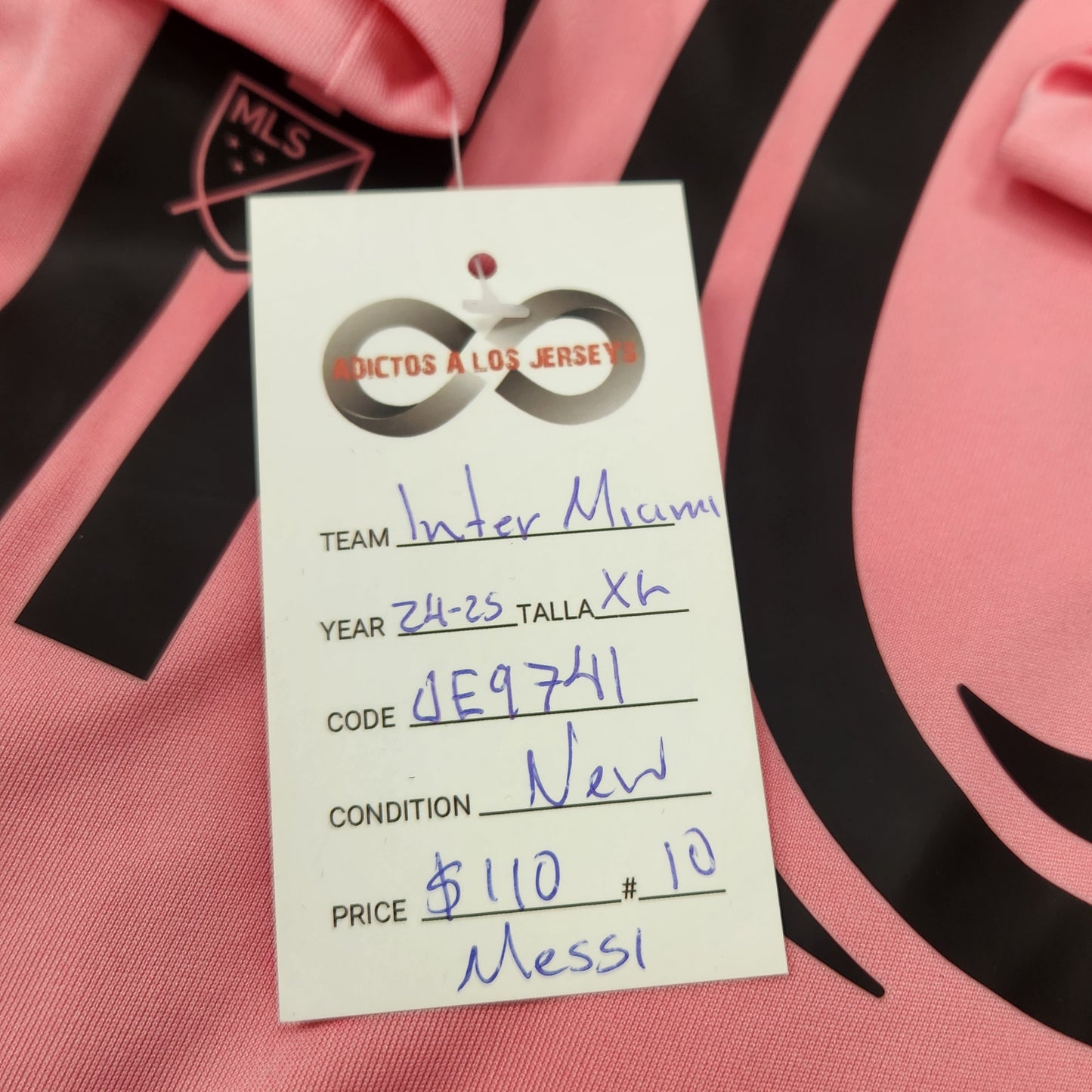 2024-25 Inter Miami Messi 10 Home Jersey / X-Large / New