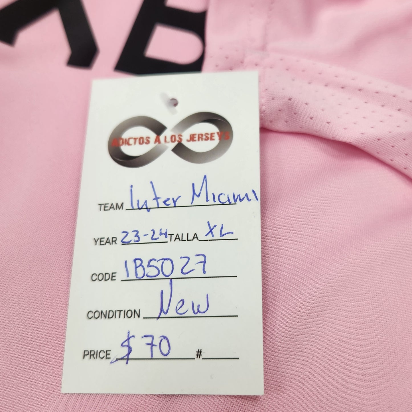 2023-24 Inter Miami Home Jersey / X-Large / New