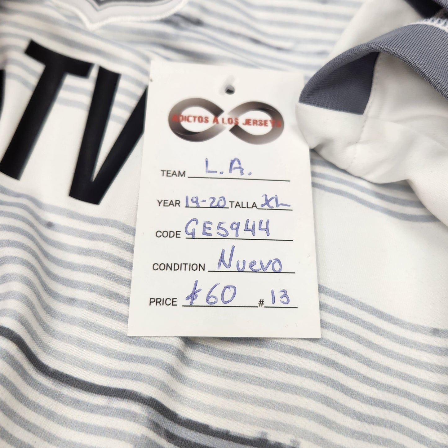 2019-20 Los Angeles FC Away Jersey / X-Large / New