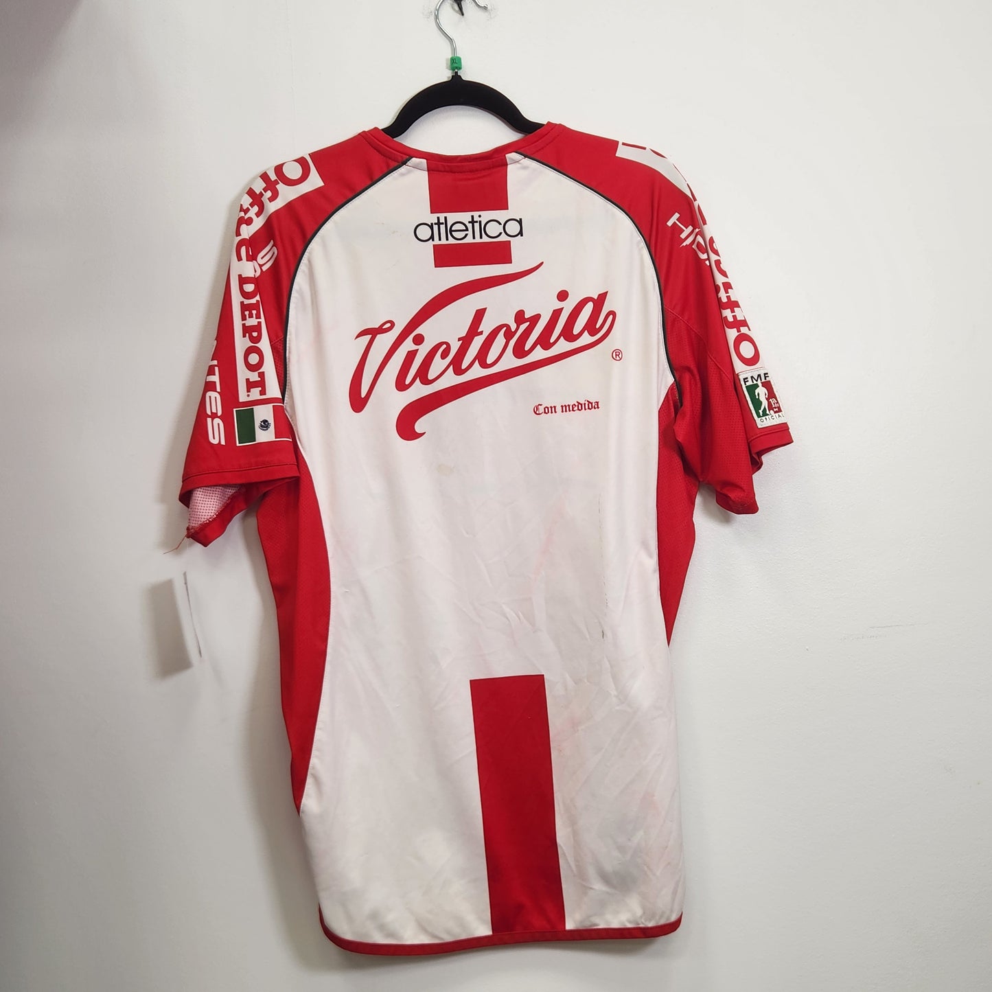 2003-04 Necaxa Home Jersey / X-Large / Very Good
