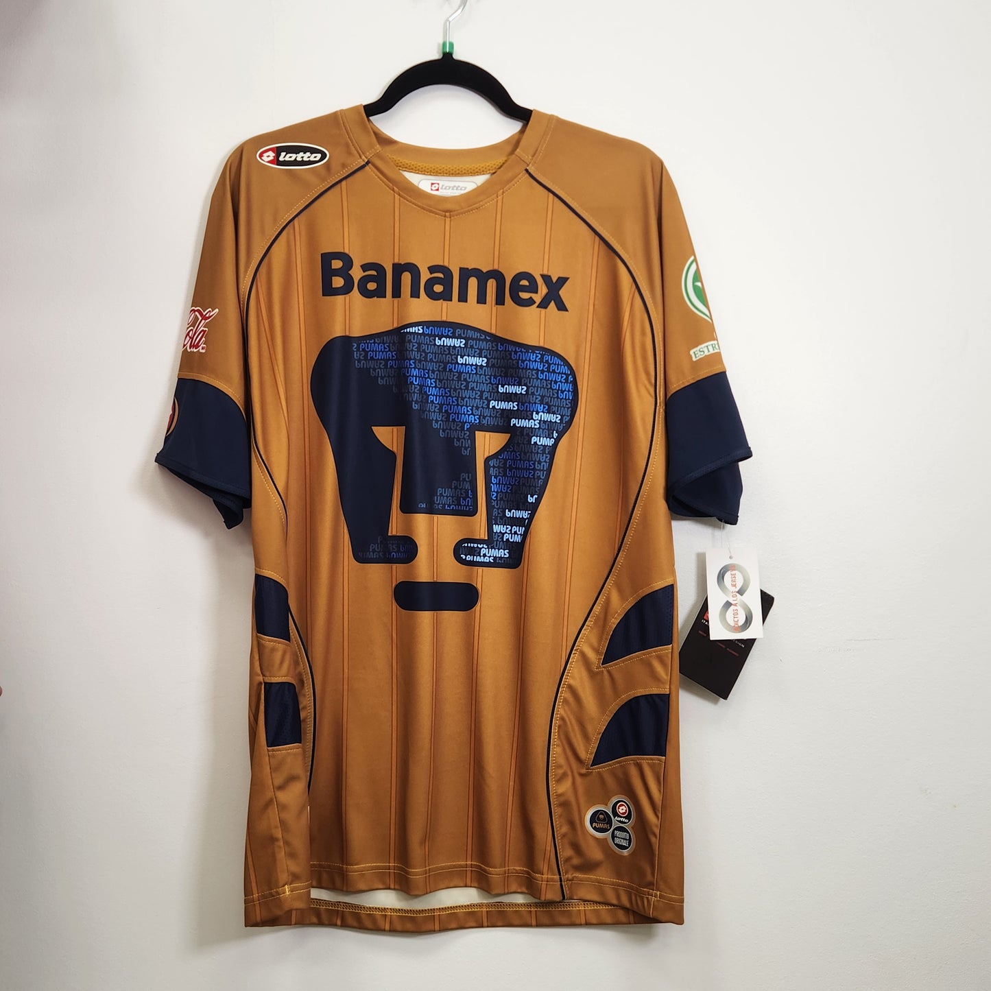 2007-08 Pumas UNAM Player Version Third Jersey / X-Large / New