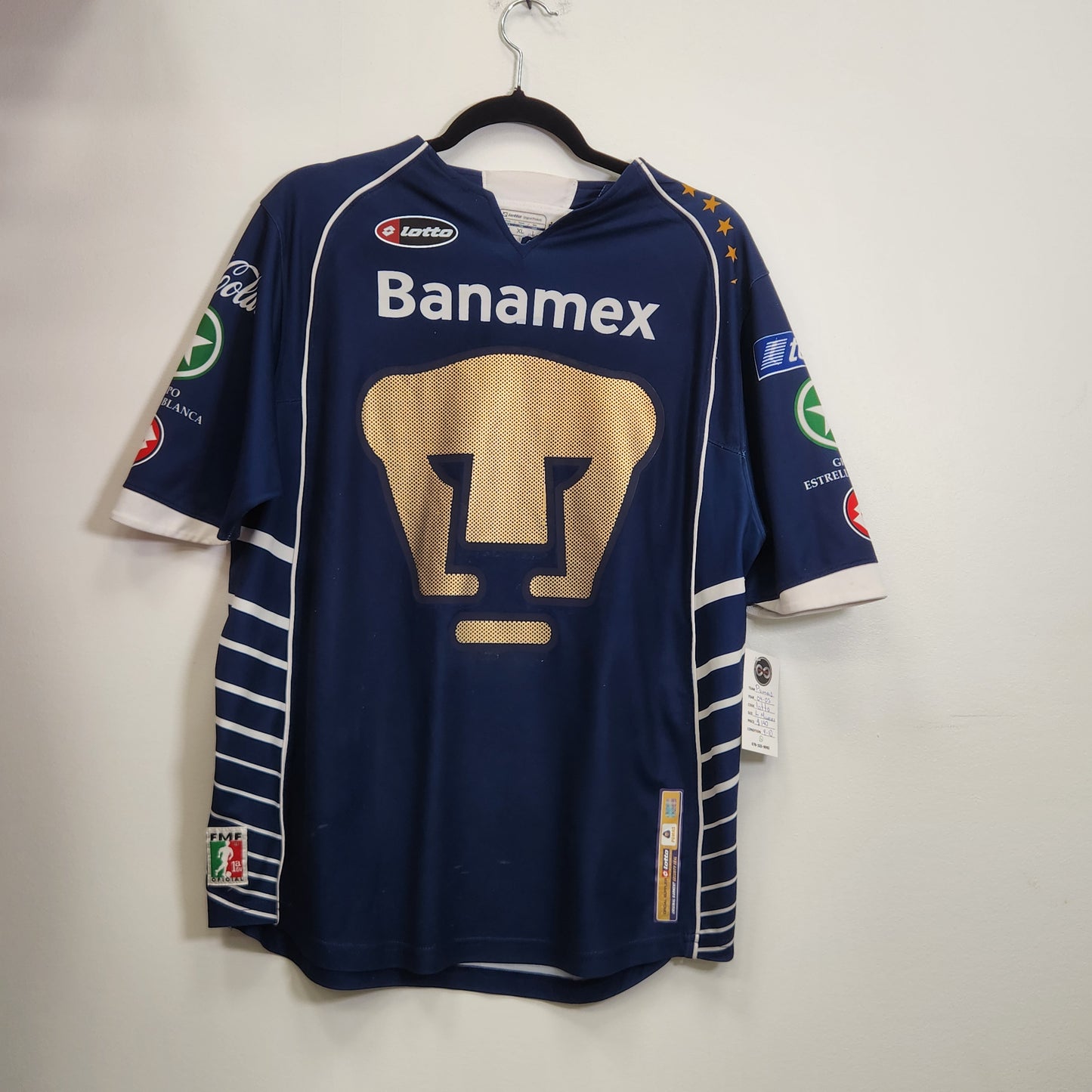 2004-05 Pumas UNAM Marioni 9 Away Jersey / Large / 9/10