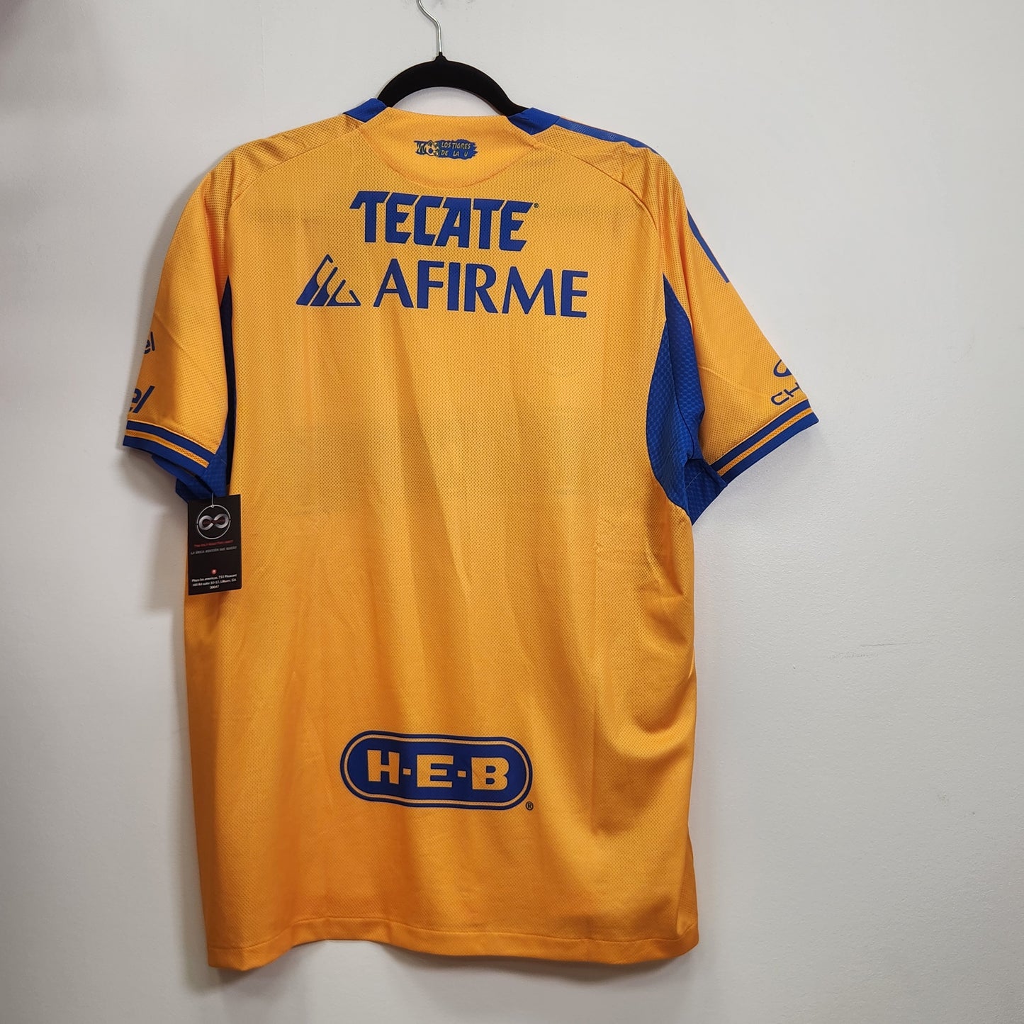 2025-26 Tigres UANL Player Version Home Jersey / X-Large / New