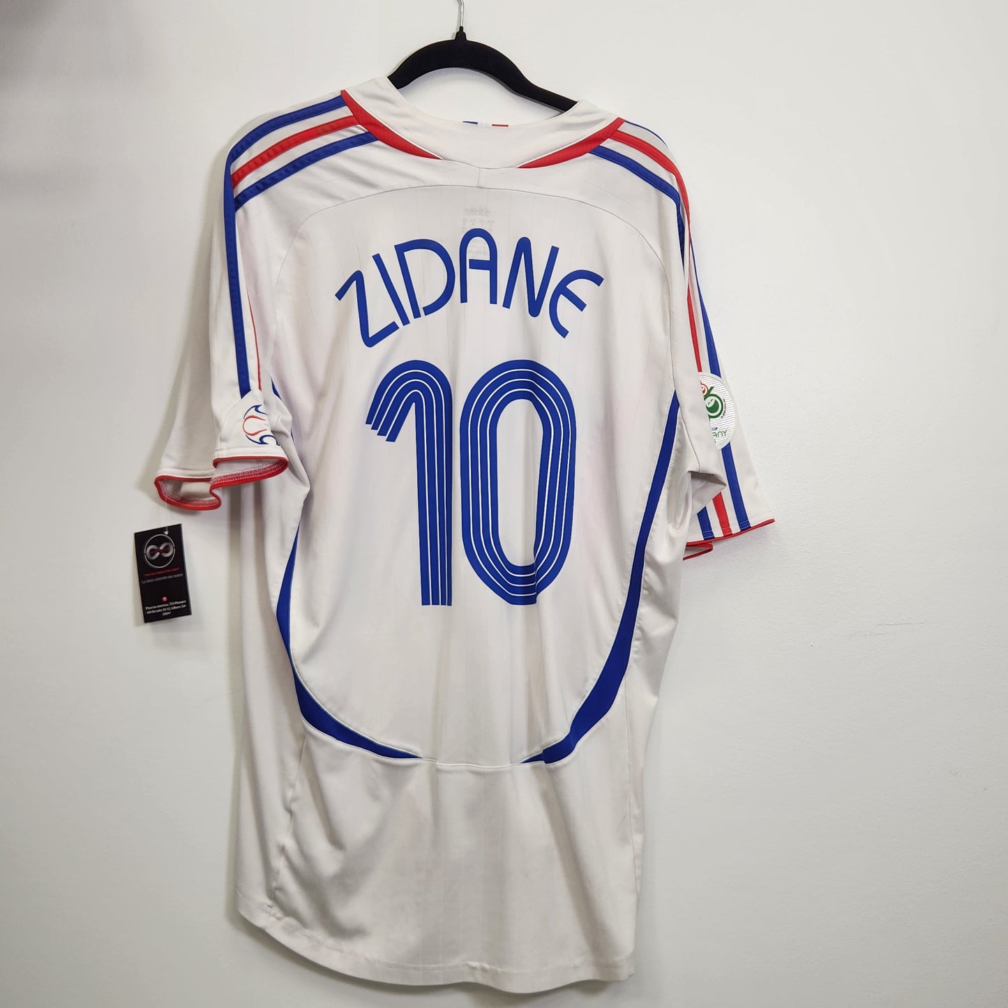 2006 France Zidane 10 Away Jersey / X-Large / 9/10