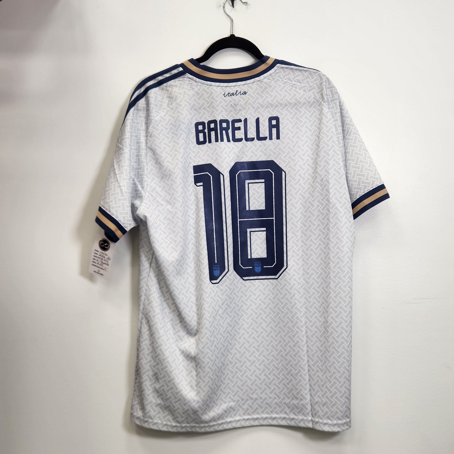 2026-27 Italy Barella 17 Away Jersey / X-Large / New