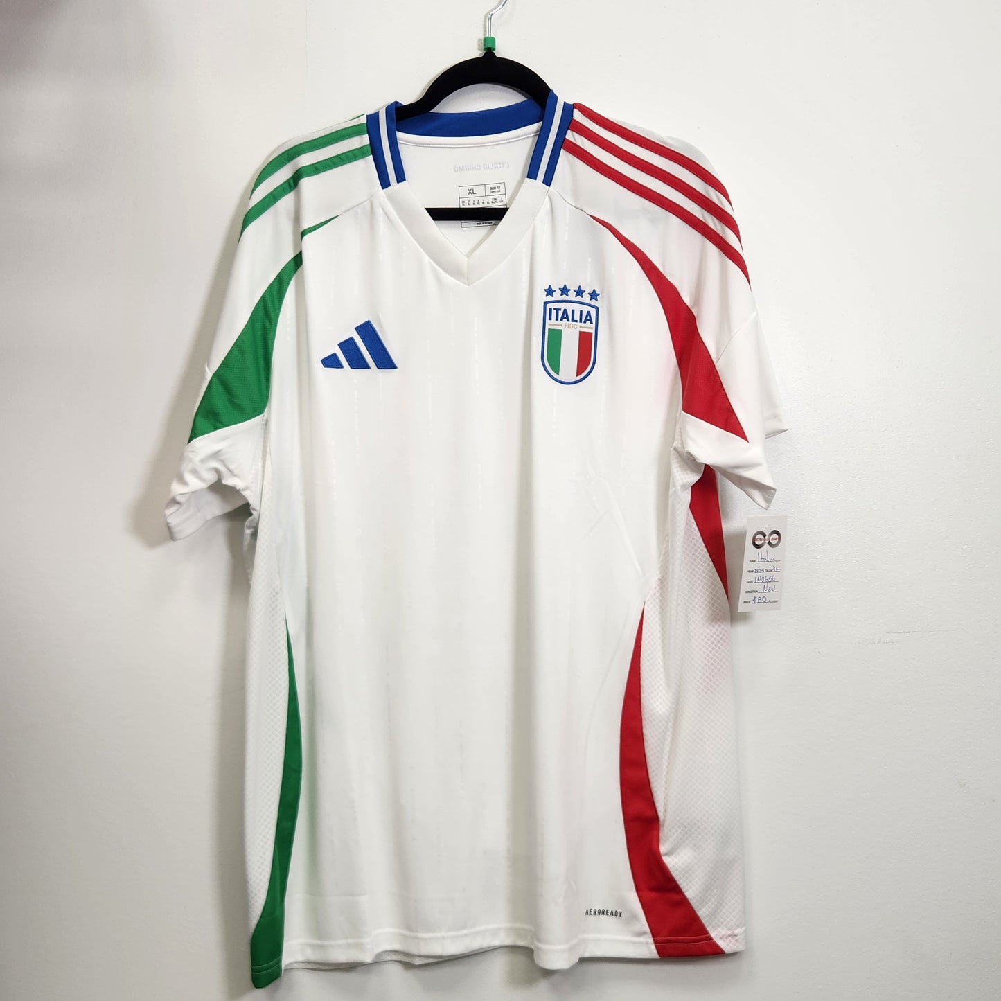 2024 Italy Away Jersey / X-Large / New