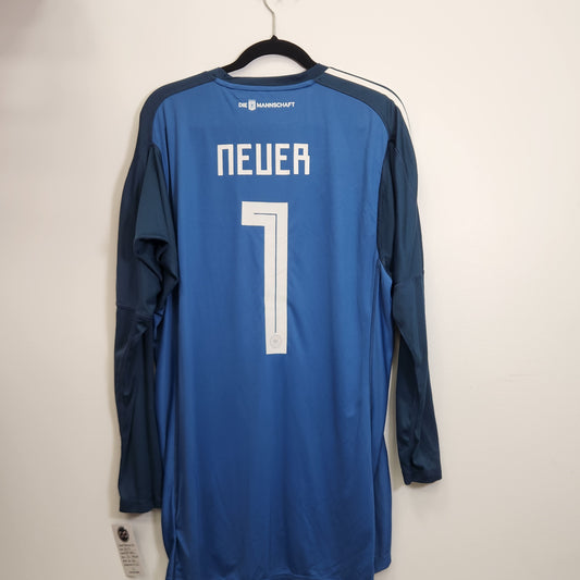 2017 Germany Neuer 1 Gk Jersey / X-Large / 9/10