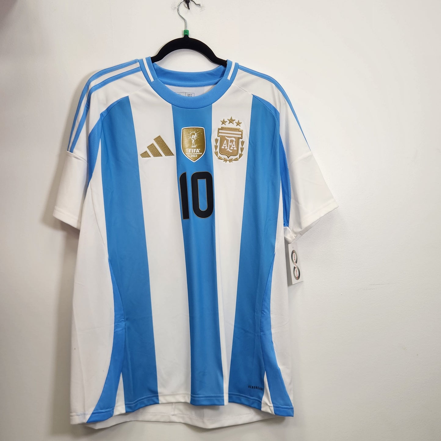 2024 Argentina Messi 10 Home Jersey / X-Large / New
