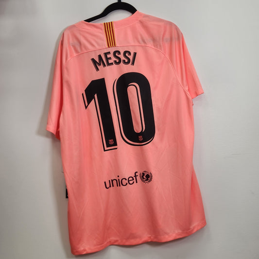 2018-19 FC Barcelona Player Version Third Jersey / 2X-Large / New