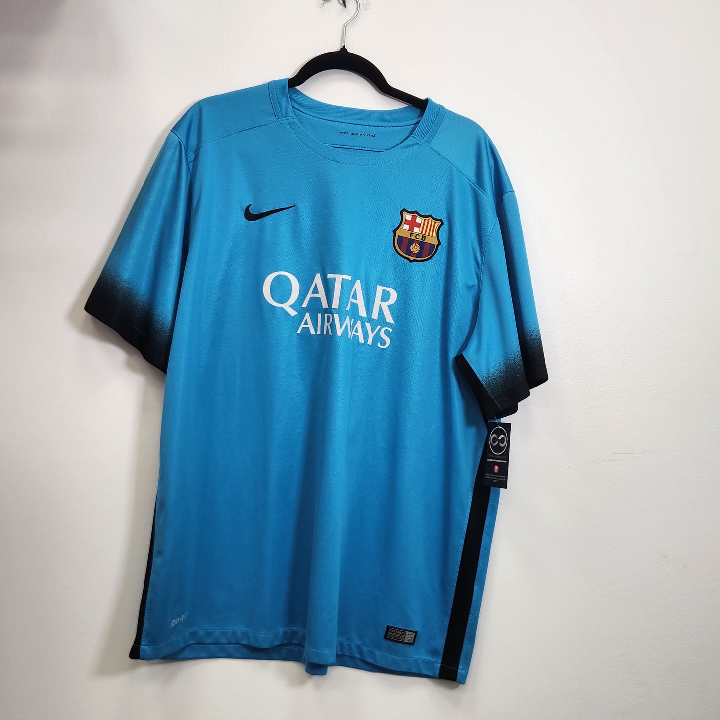 2015-16 FC Barcelona Messi 10 Third Jersey / 2X-Large / 10/10