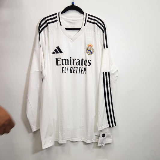 2024-25 Real Madrid Home Jersey / 2X-Large / New