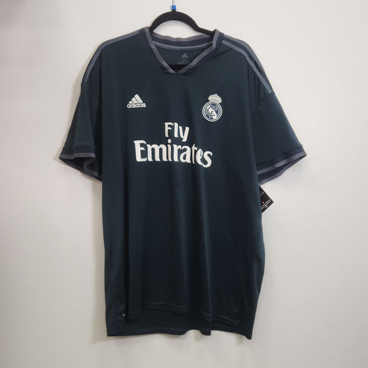 2018-19 Real Madrid Away Jersey / 2X-Large / 9/10