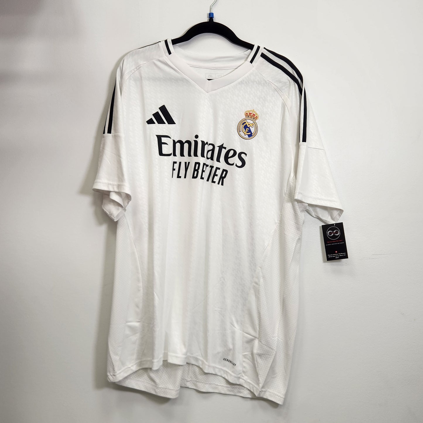 2024-25 Real Madrid Home Jersey / 2X-Large / New