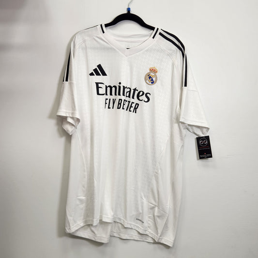 2024-25 Real Madrid Home Jersey / 2X-Large / New