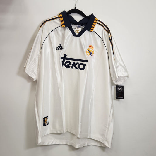 2025-26 Real Madrid Retro Home Jersey / 2X-Large / New