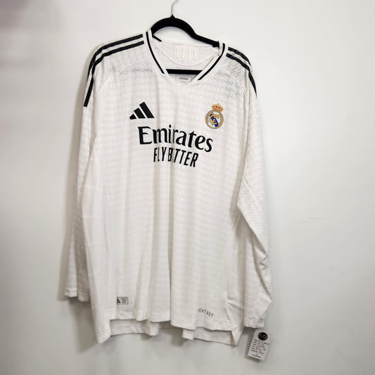 2024-25 Real Madrid Player Version Home Jersey / 3X-Large / New