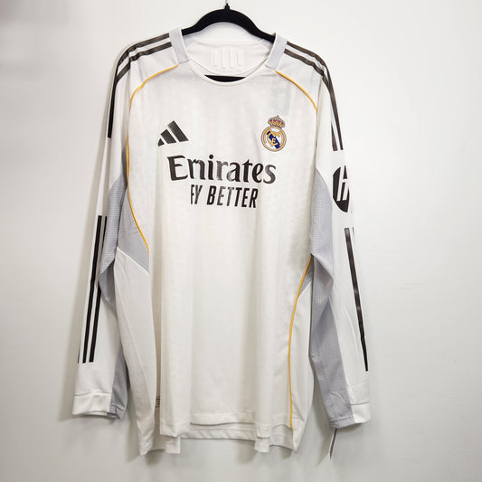 2025 Real Madrid Home Jersey / 3X-Large / New