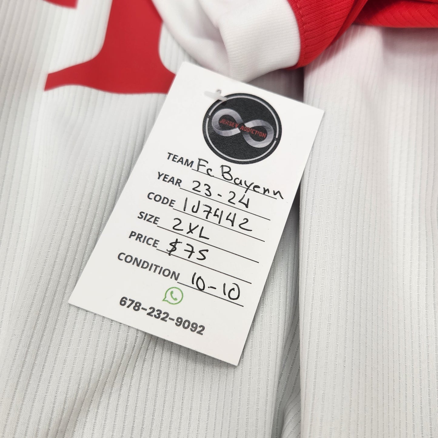 2023-24 Bayern München Home Jersey / 2X-Large / 10/10